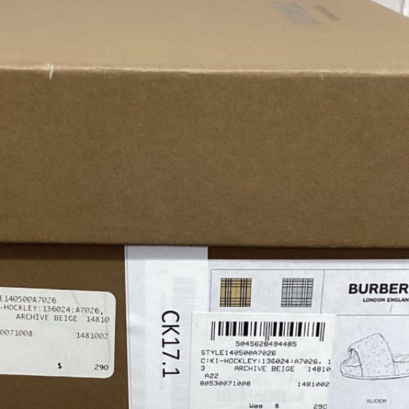 Burberry Hockley Faux Fur Slipper Sandal - Picture 4 of 9